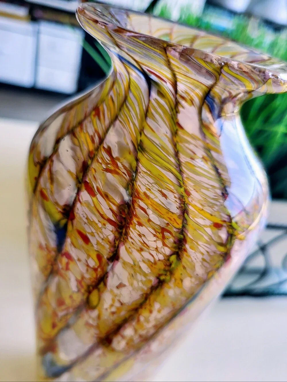 Vintage hand blown